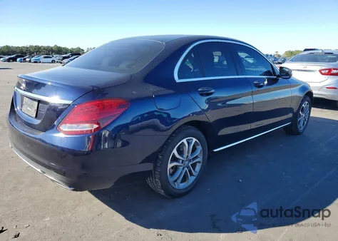 2015 Mercedes-Benz C 300 from USA, damaged, VIN 55SWF4JB8FU045762